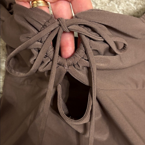 Better Be Taupe Bodycon Mini Dress Sz M NWOT - Picture 3 of 9